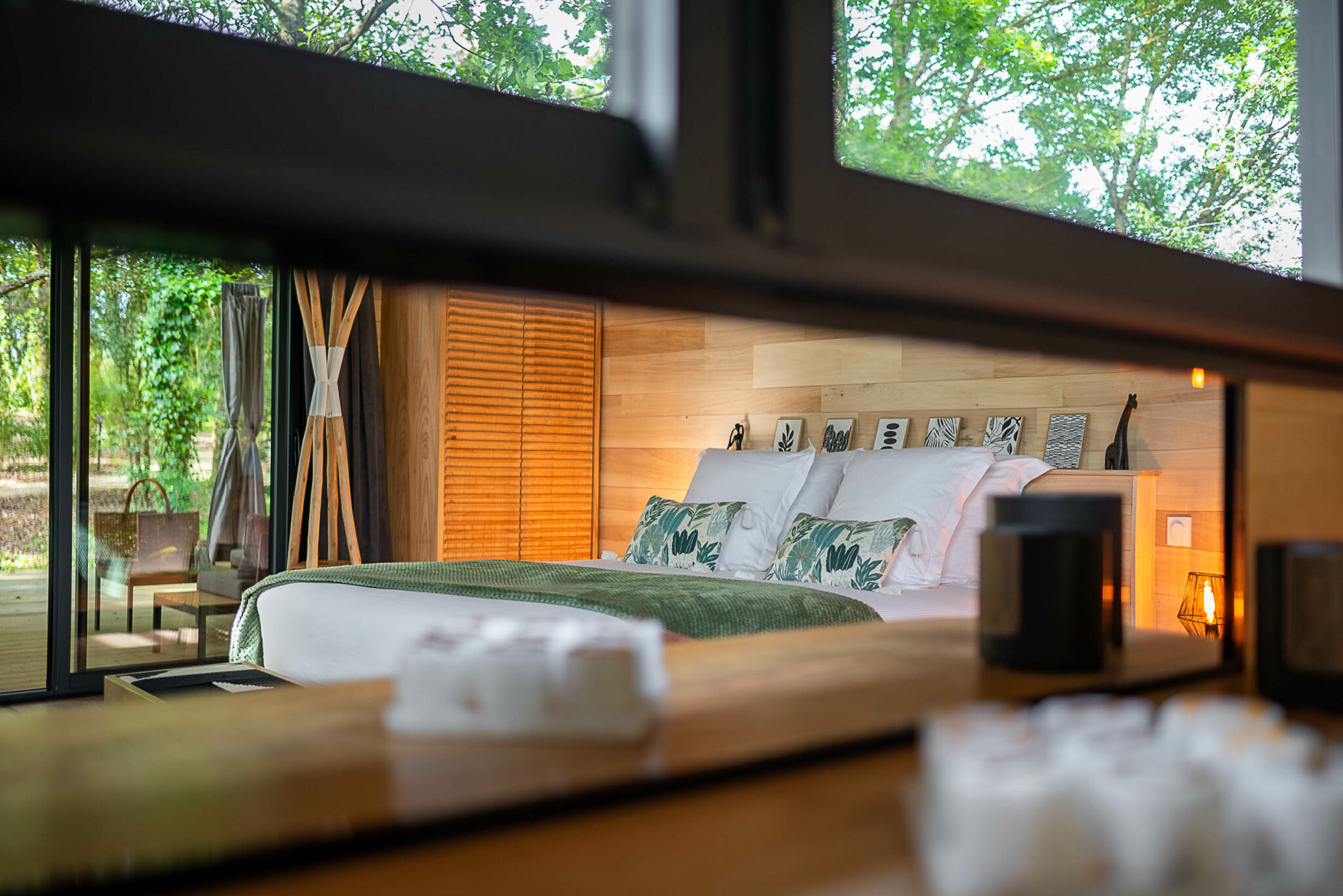 Chambre décorée et Lumineuse Segala et Spa