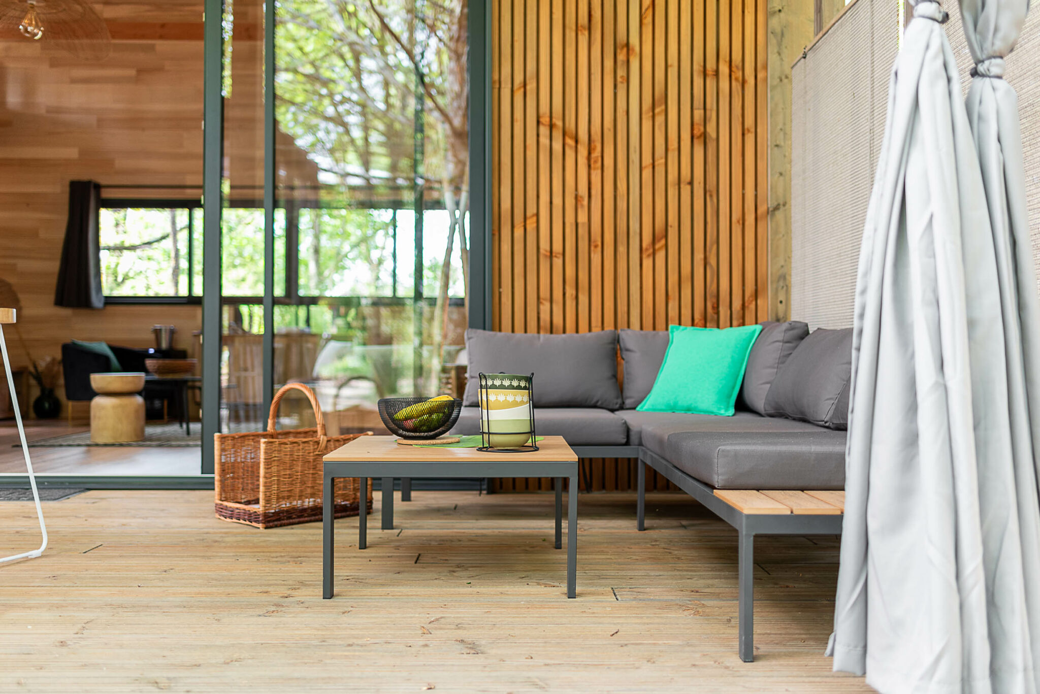 Terassse exterieure Segala et spa