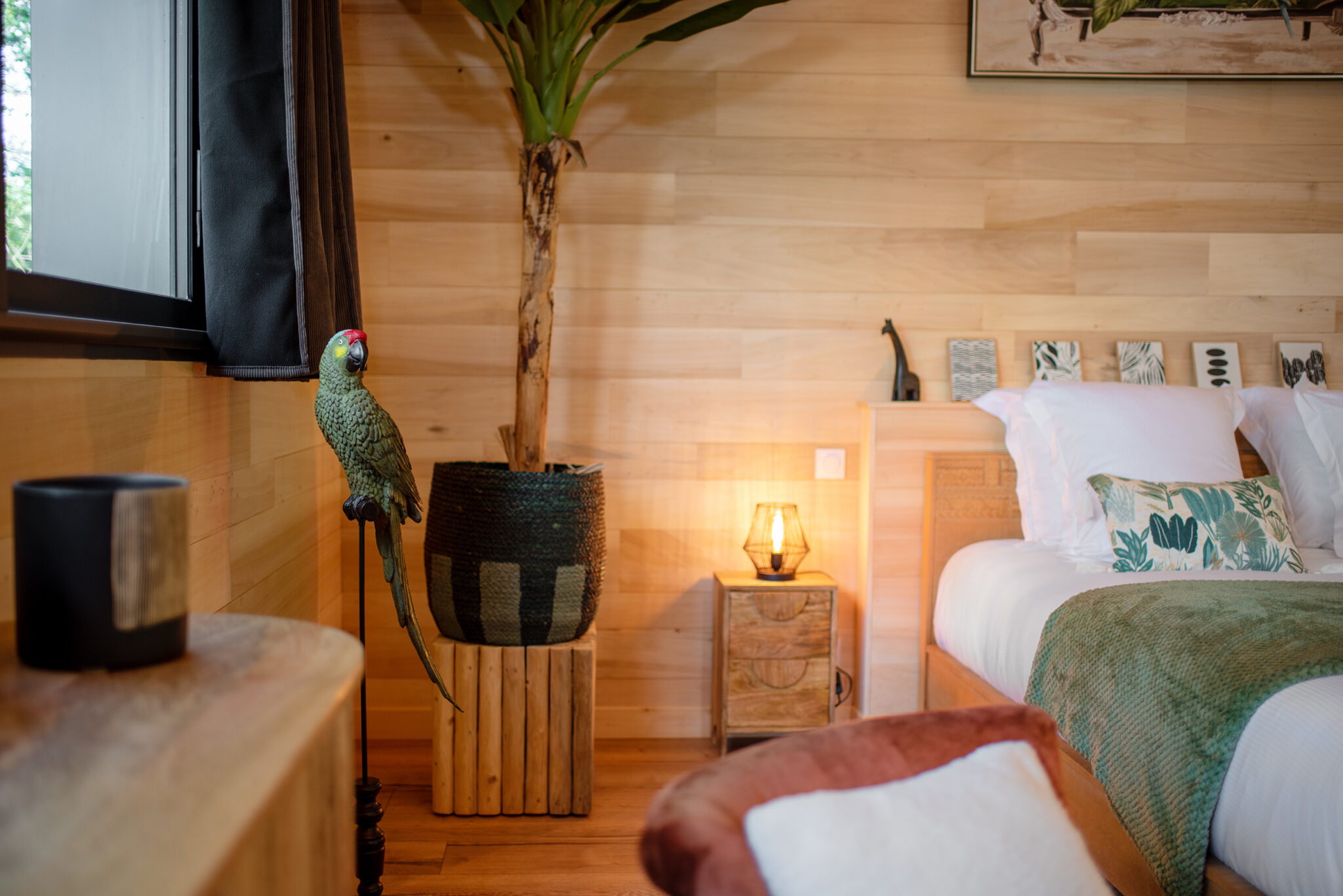 Chambre décorée et Lumineuse Segala et Spa