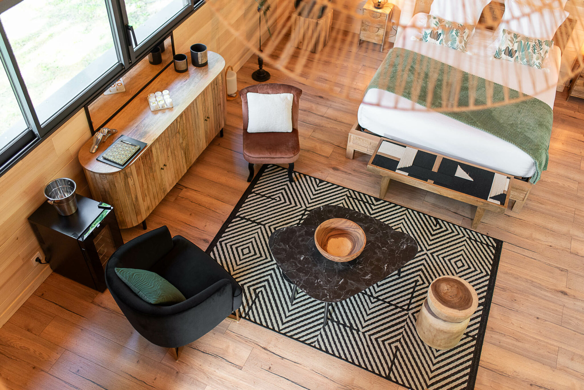 décoration chambre airbnb segala et spa