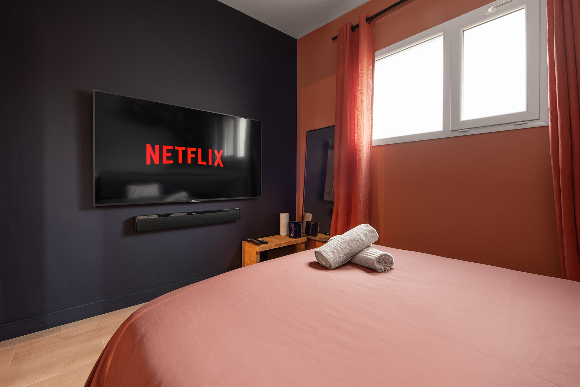 detail logement airbnb moderne et cocooning Chez MALLOW